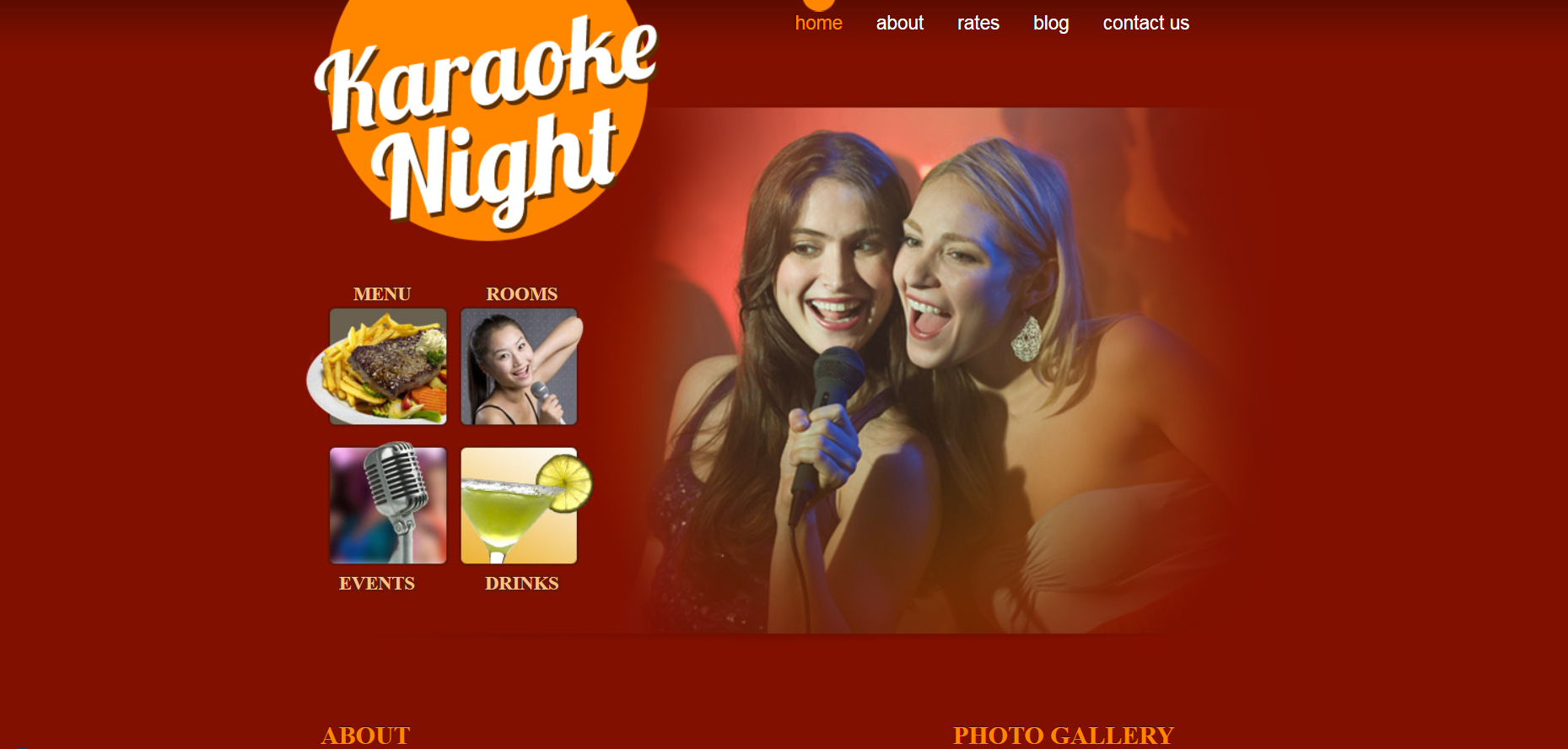 Шаблон сайта Музыка №614