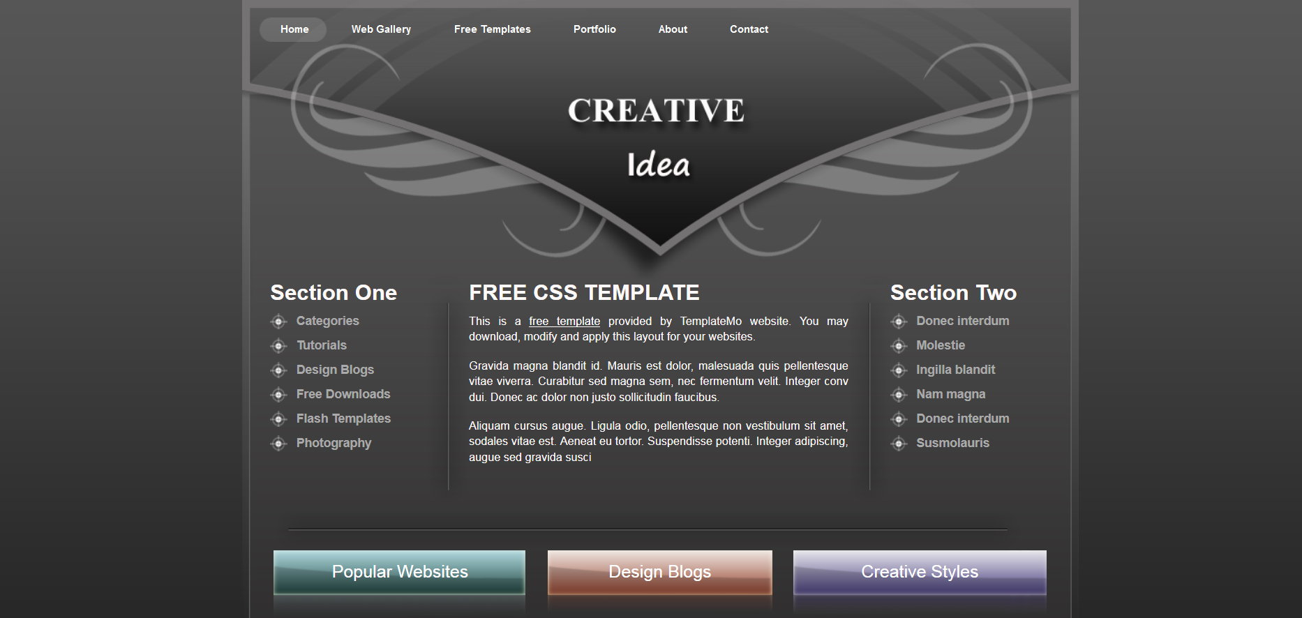 Шаблон сайта Персональные №452