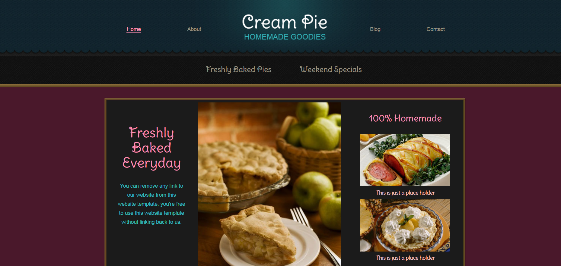 Шаблон сайта Рестораны №650