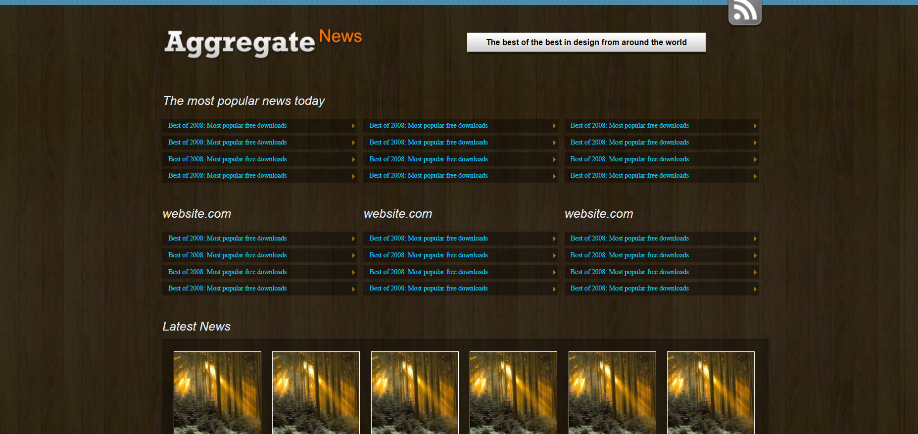 Шаблон сайта Веб №189